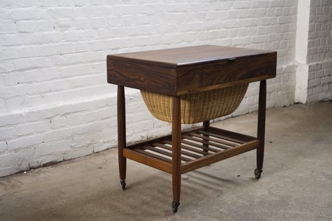 Ejvind A. Johansson Rosewood sewing table