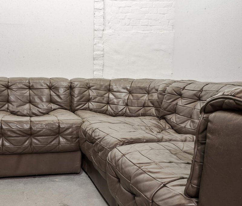 De Sede DS11 6 modular elements sofa