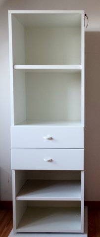 Interlübke design swivel cabinet with mirror