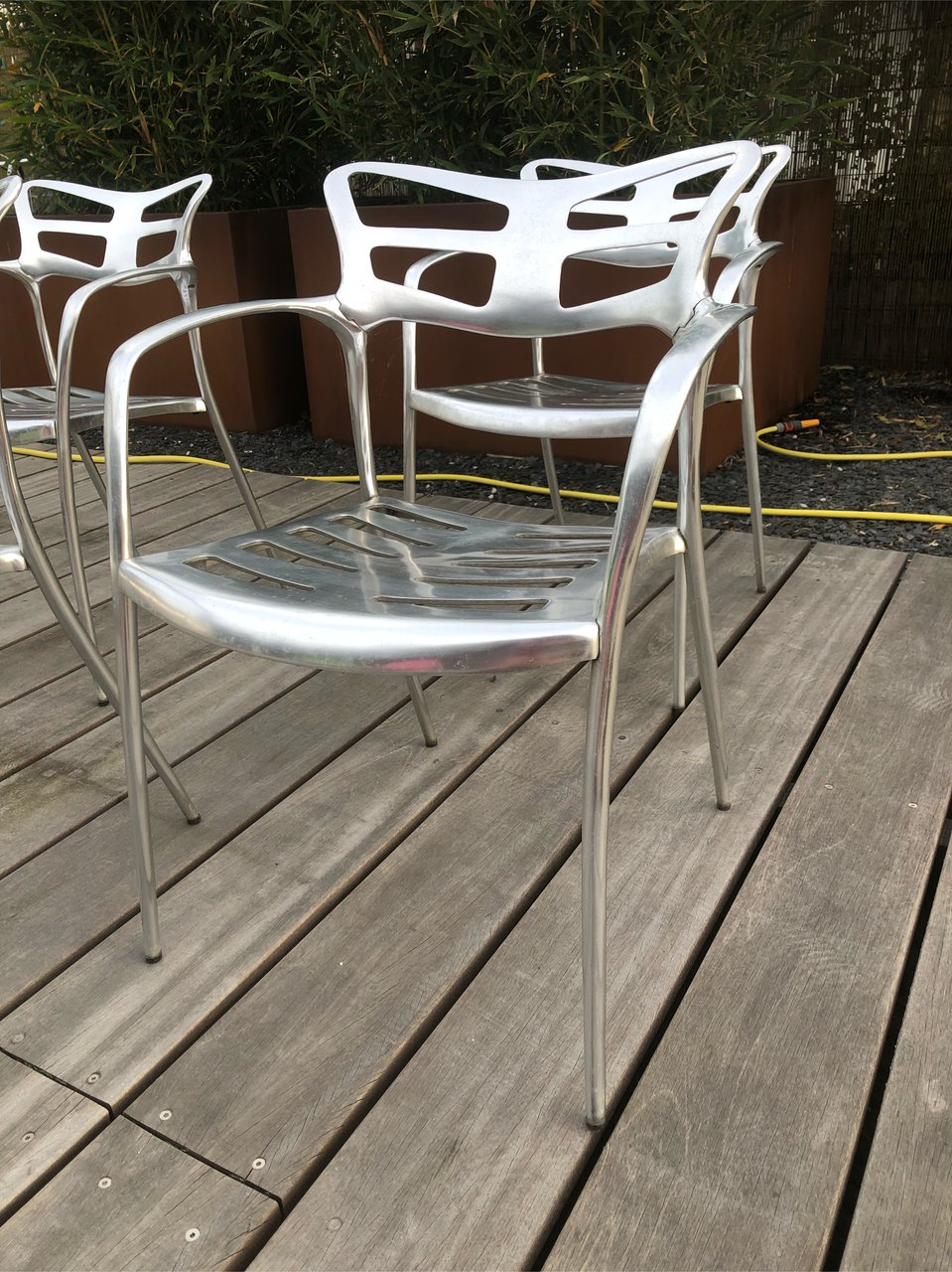 aluminum stacking outdoor chairs