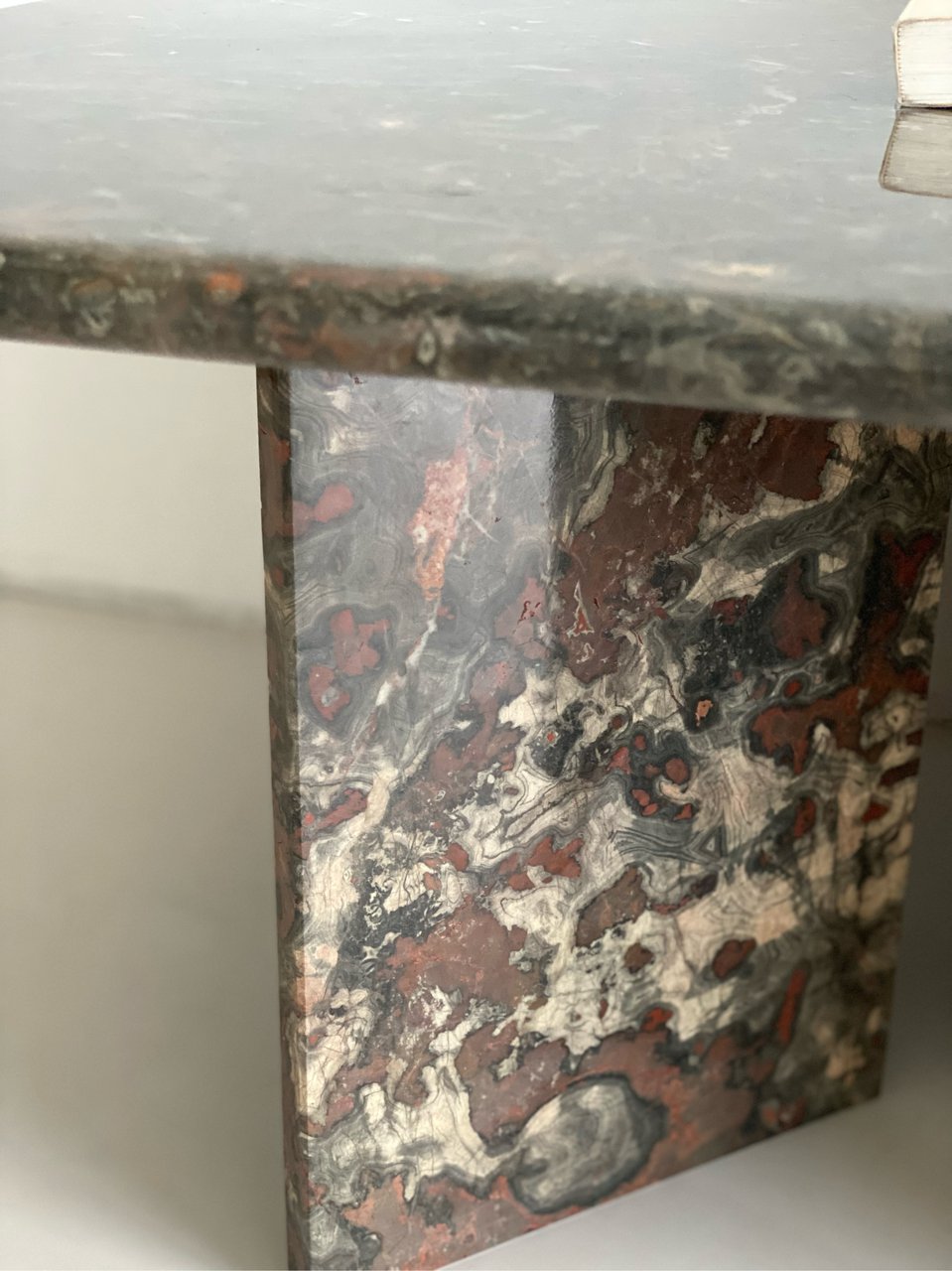 Marble side table / coffee table image 2