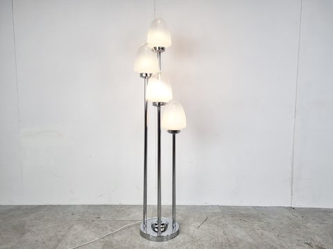 Vintage AV Mazzega Stehlampe aus Muranoglas