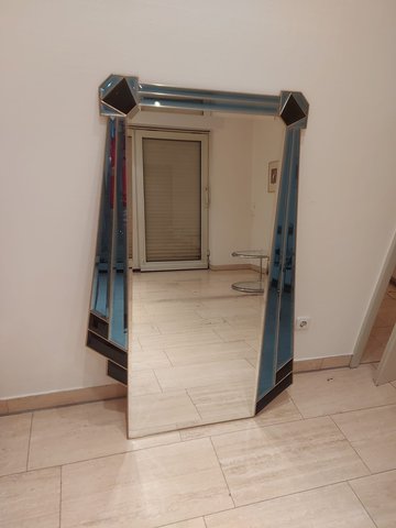 Art Deco Spiegel mit Verzierung