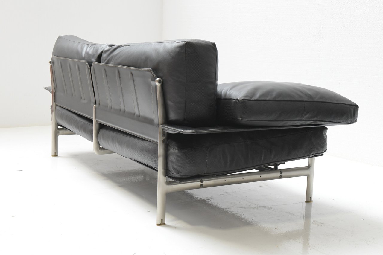 Vintage B & B Italia leather Diesis sofa  by Antonio Cittero & Paolo Nava image 7