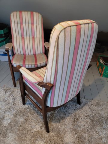 2x Farstrup armchairs