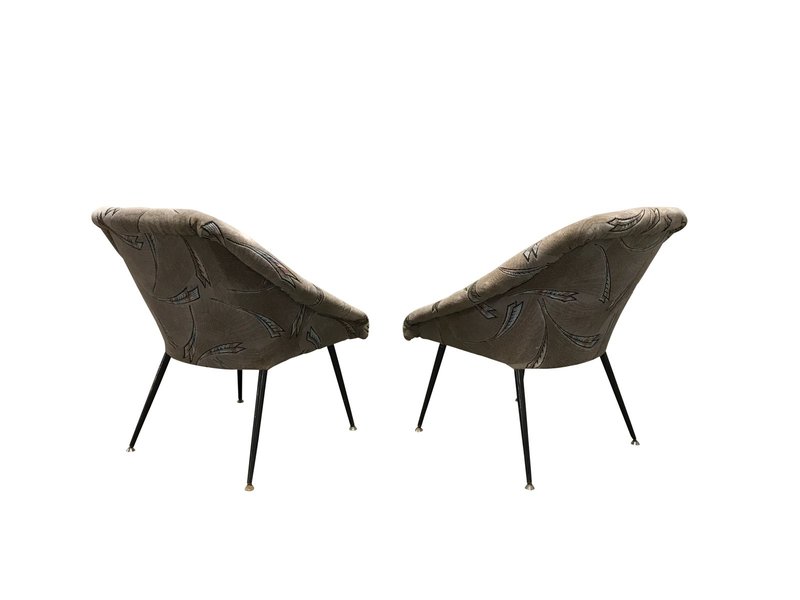2 Vintage Cocktail Chairs, 1960s,