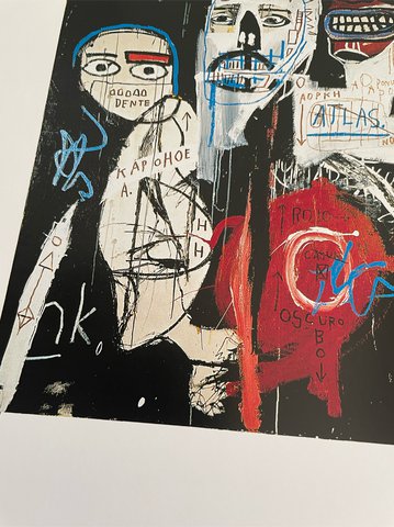 Jean Michel Basquiat, In the Cypher, 1982