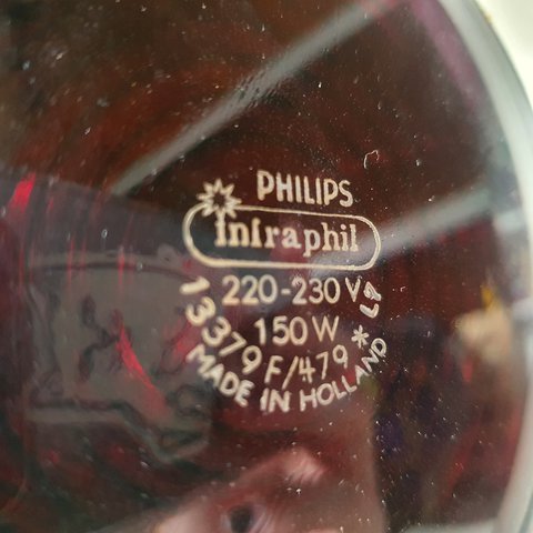 Vintage Philips Infraphil KL7500 lamp