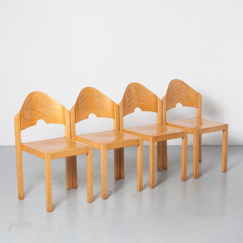 4x Thonet Postmodern Chairs