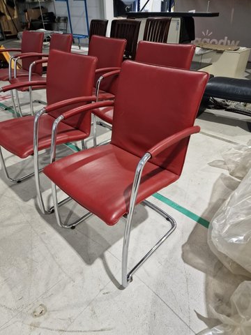6 x Leolux Talos chairs