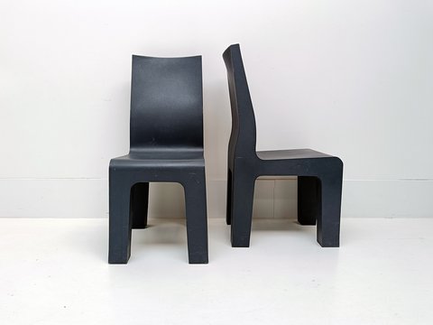 8x Gispen stoelen door Richard Hutten