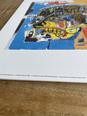 Jean Michel Basquiat Schädel ohne Titel