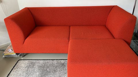 Montis 2,5-Sitzer-Fox-Sofa mit Fußhocker