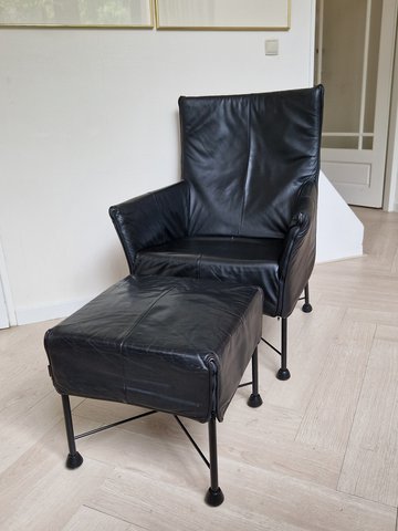 Montis Charly fauteuil incl hocker