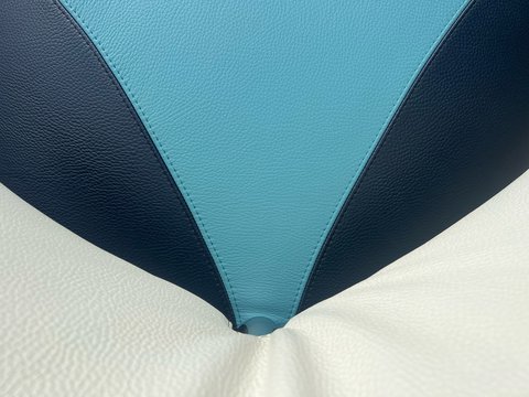 Nieuw leolux pallone fauteuil Blauw