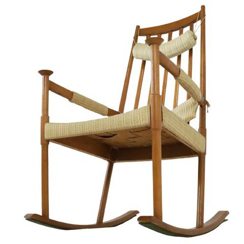 Karl-Axel Adolfsson for Gemla Rocking Chair 'Strychy' attr.