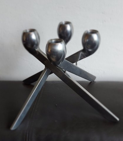 Vintage Space Age Candlestick