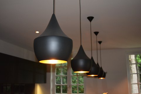 Tom Dixon design hanglampen - 2 stuks