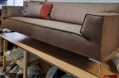 Design auf Lager Bloq 3-Sitzer-Sofa