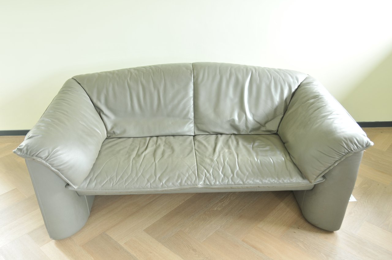 Image 8 of 2x Leolux Clio vintage 2-seater sofa