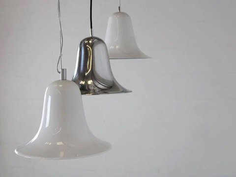 3x Verner Panton Pantop hanging lamp