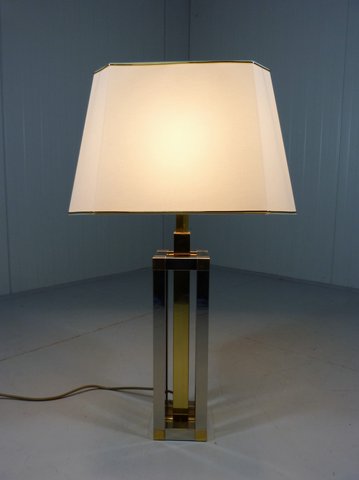 Boulanger Sciolari style table lamp, 1970's