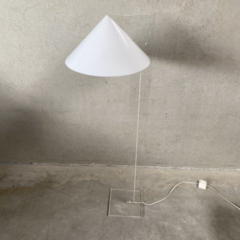 Harco Loor floor lamp plexiglass