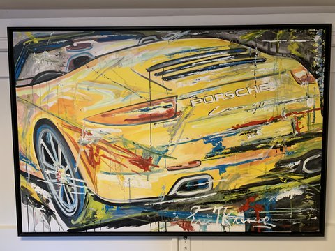Eric-Jan Kremer Porsche 911 schilderij