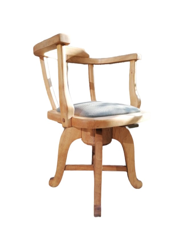 1x Mid century modern 1930 Swivel/Capitain chair