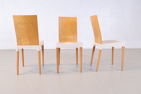 6x Kartell miss trip spark dining room chairs