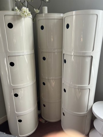 12x Kartell Componibili Cabinet