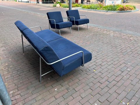 Vintage Harvink set sofa & 2 chairs