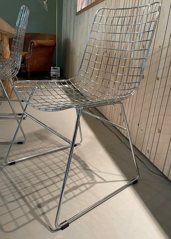 2x HK Living wire chairs