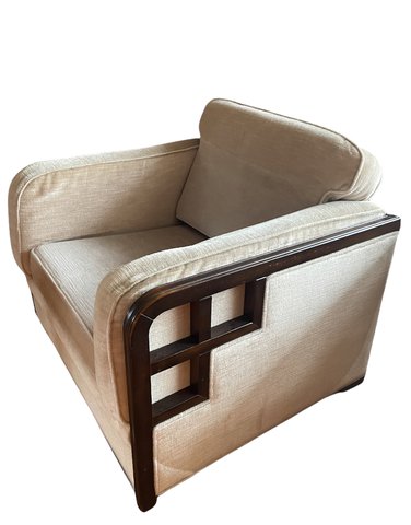 Art deco design Bergere fauteuil