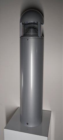 Marlin Sterling Louvred Bollard buitenlamp aluminium NIEUW in verpakking