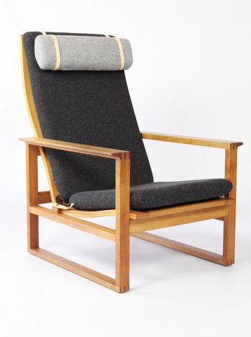Lounge chair by Borge Mogensen BM2254 for Fredericia Denmark 