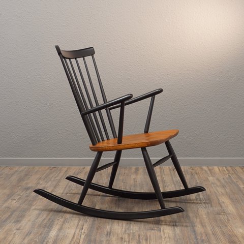Hagafors Rocking Chair | Design Roland Rainer | Mid Century 60er Schaukelstuhl