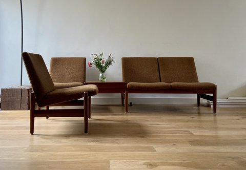 Gunnar Sørlie for Karl Sørlie & Sønner design modular Scarce sofa