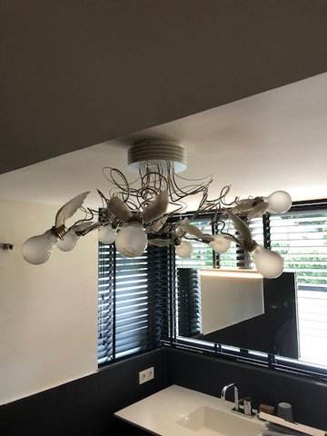 Ingo Maurer Birdie's nest ceiling lamp