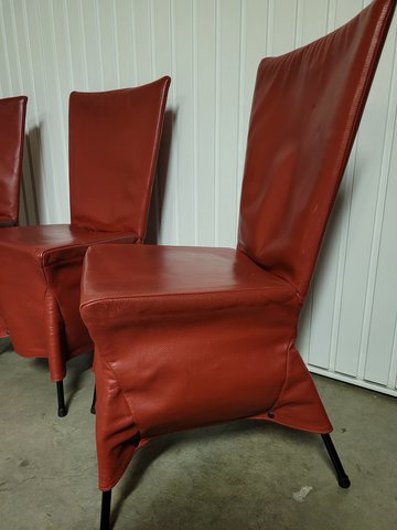 4x Gerard van den Berg, Zeer exclusieve stoelen model "sayita"