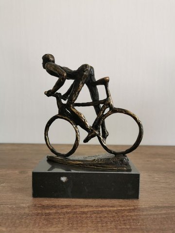 Ger van Tankeren-----Biker (prachtige sportprijs)