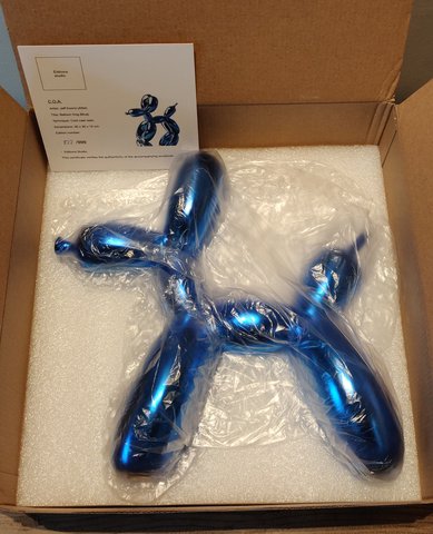 Jeff Koons - Balloon Dog (Blue) - 822/999