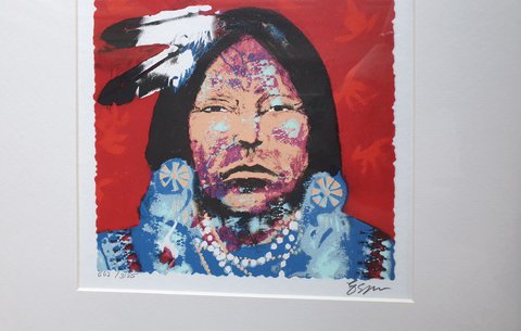Espen Hagen- The Blue and Red Indian