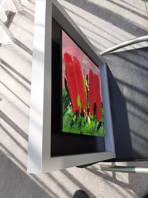 Rode tulpen van Ad van Hassel