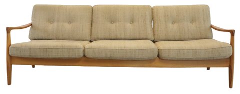 Knoll 3 person sofa 'Schmitten' vintage