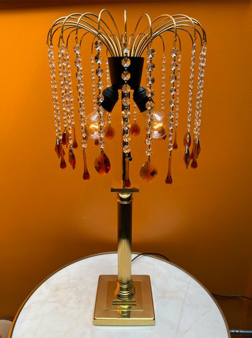 Metalarte Spain tafellamp brass