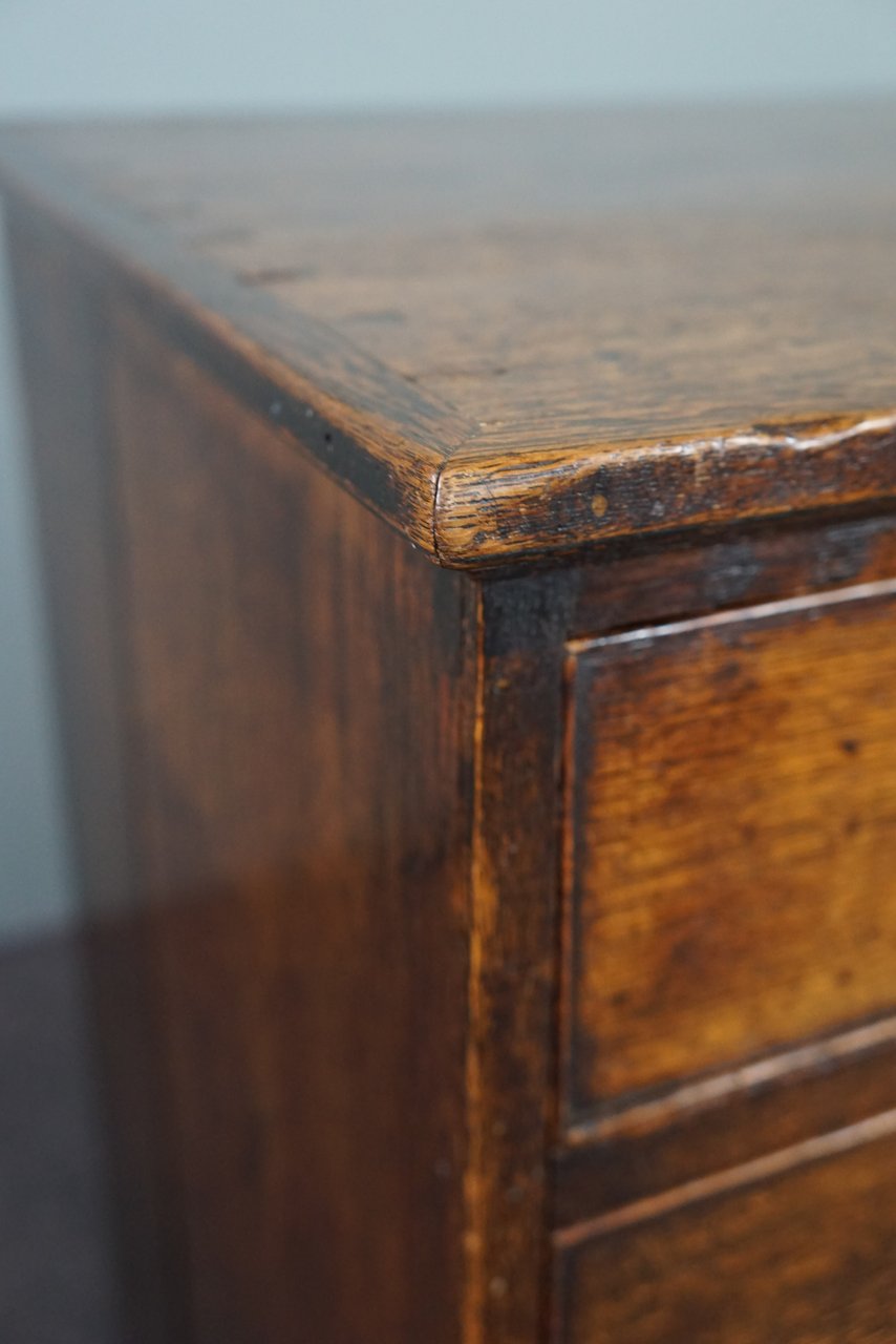 Image 13 of English chest of drawers