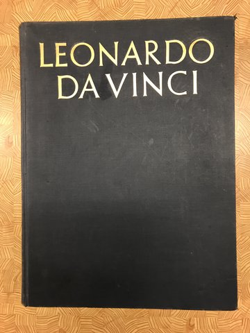 Leonardo da Vinci - groot boek met zijn levenswerk - 1956 - Cresset
