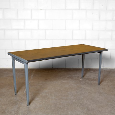 Gispen Color Desk 7800 Series Table Desk gray