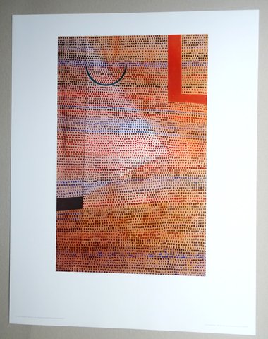 Paul Klee - Halbkreis zu Winkligem 1936 - Offset Lithograph  - Achenbach Art Edition 1986